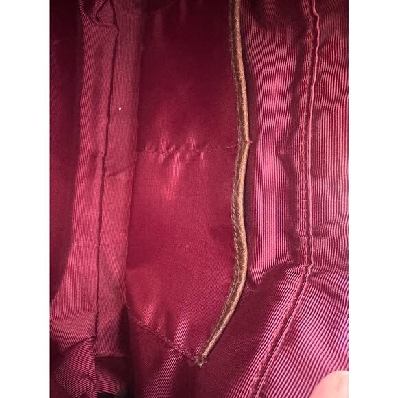 Etienne Aigner Monogram Shoulder Bag Brown Logo Handbag - Picture 10 of 10